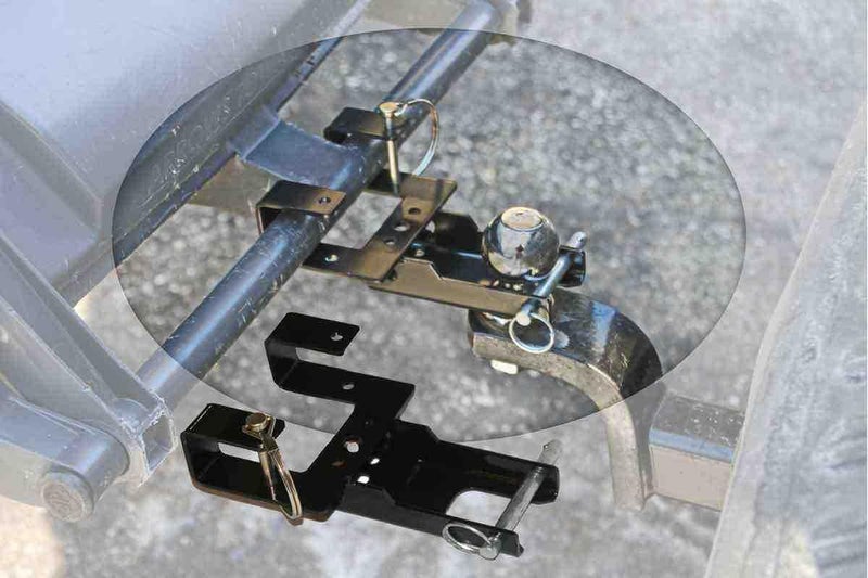 Garbage Commander American-Made Premium Combo Hitch, Haul Pin Hitch, Handled Lawn, and Garden Equipment, or Wheeled Garbage Cans - by - Image 3